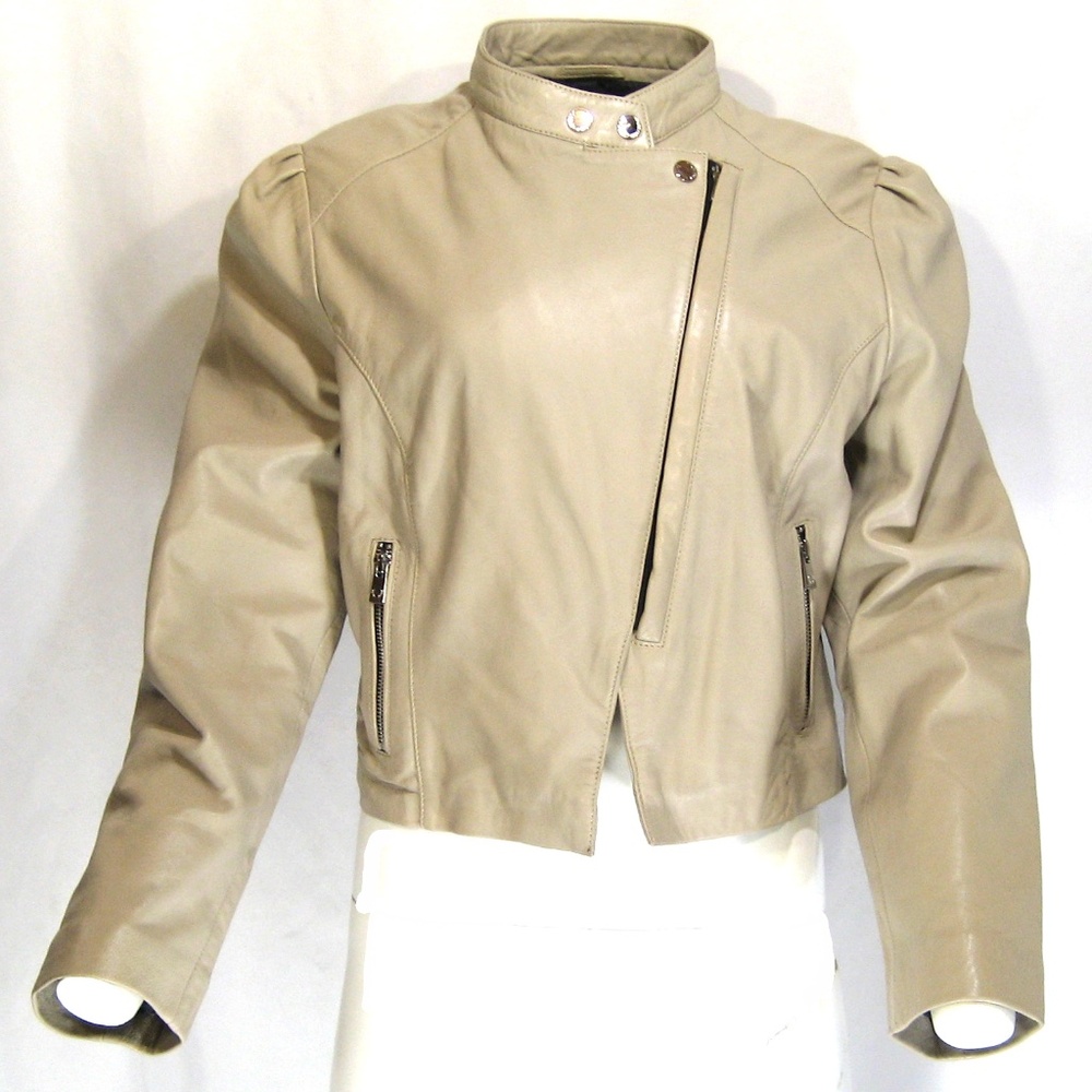 BOD & CHRISTENSEN SOFT SALT LEATHER COMFORT FASHION JACKET